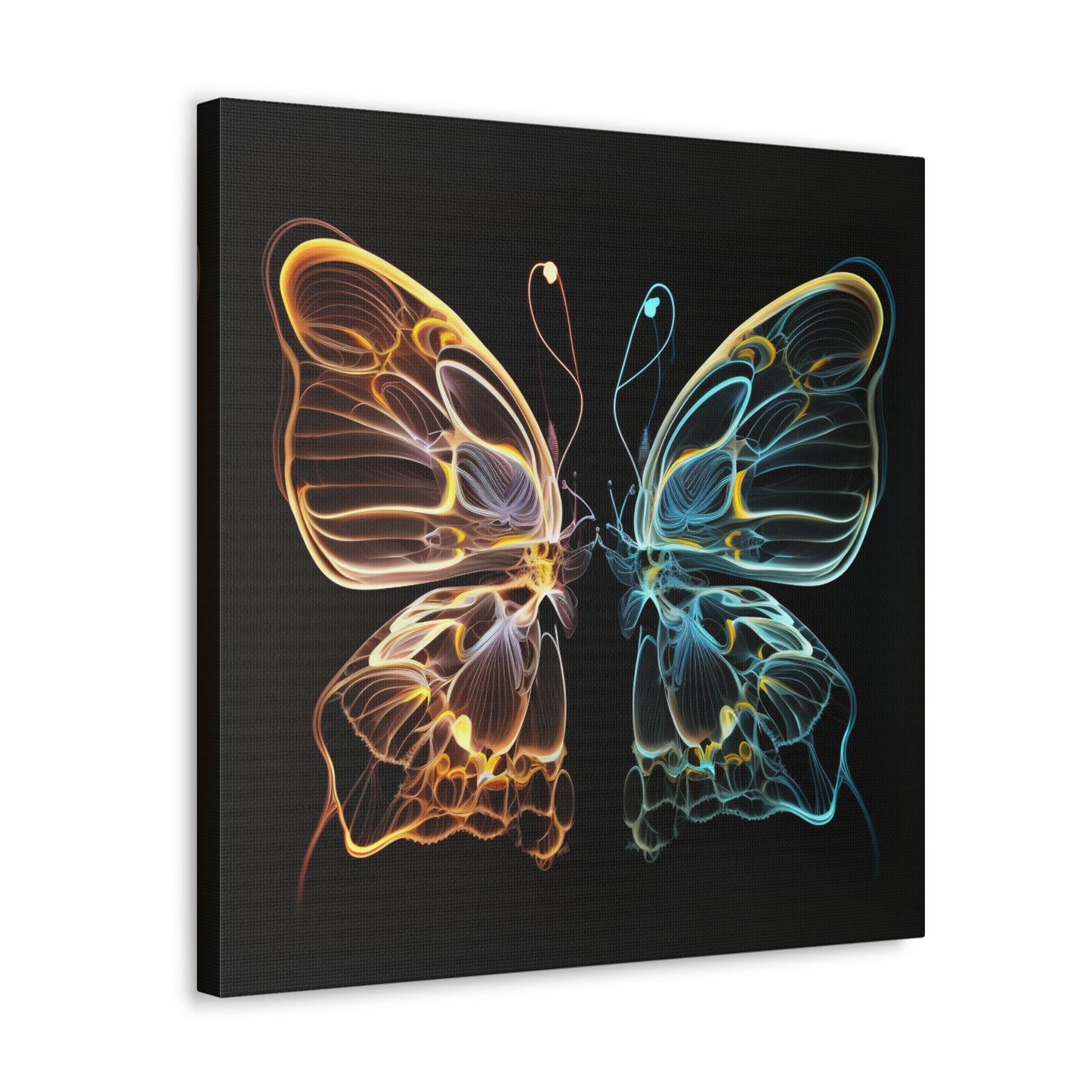 Canvas Gallery Wraps Neon Glo Butterfly 3