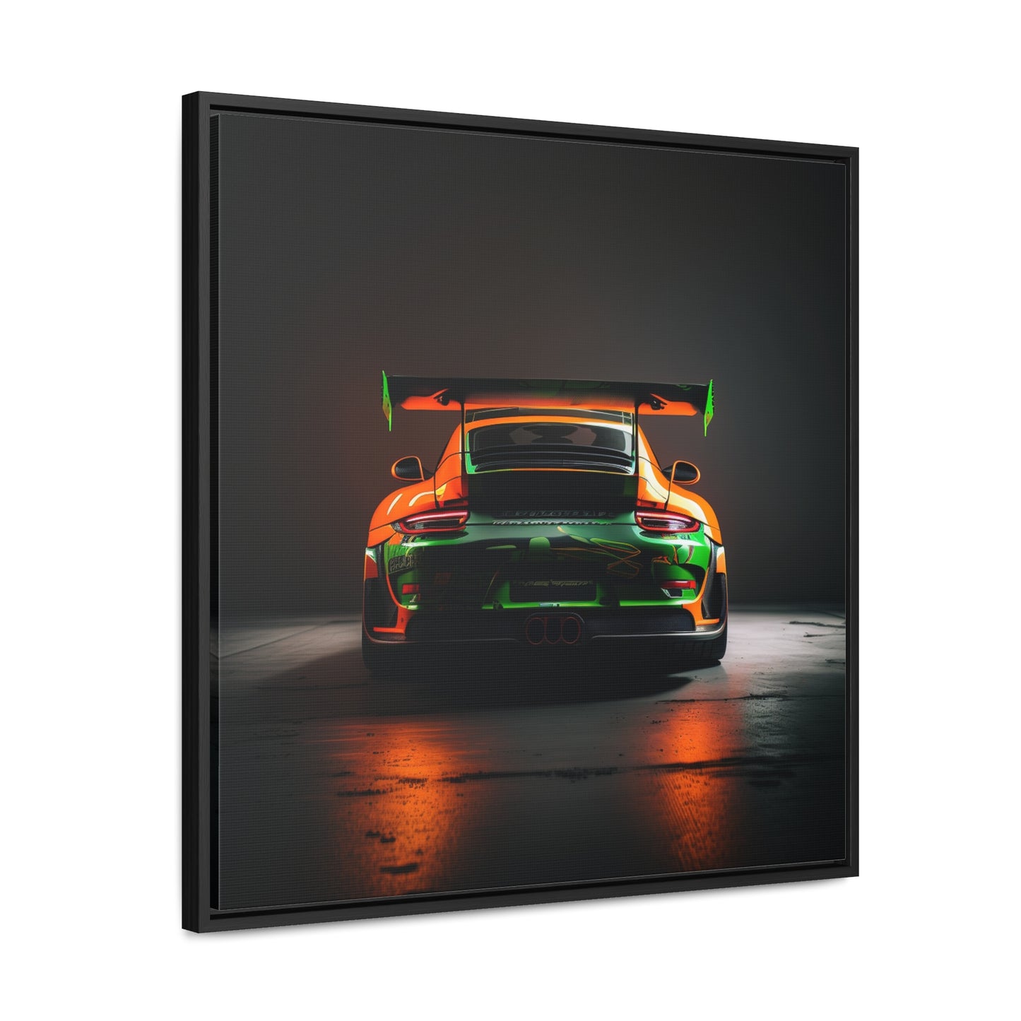 Gallery Canvas Wraps, Square Frame Porsche Color 3