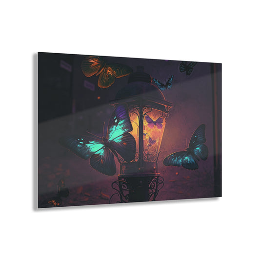 Acrylic Prints Street Light Butterfly 4