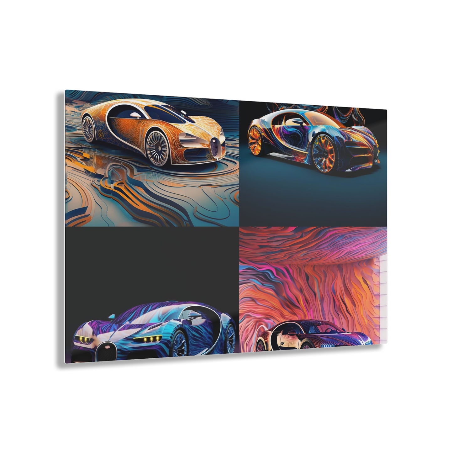 Acrylic Prints Bugatti Abstract Flair 5