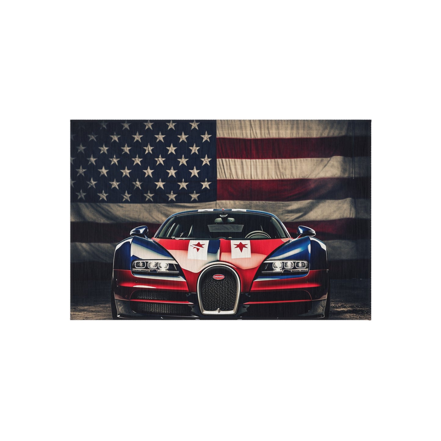 Outdoor Rug  Bugatti American Flag 3