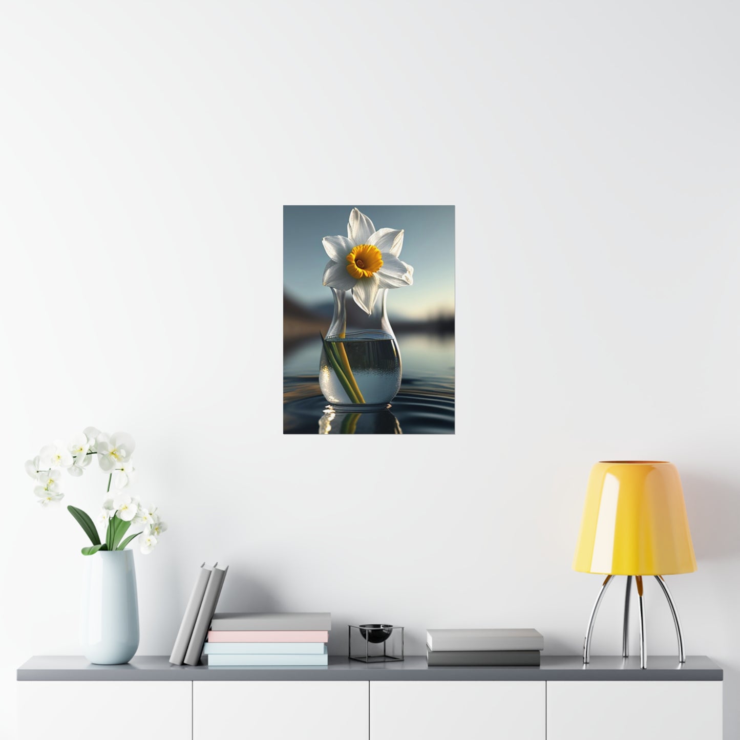 Premium Matte Vertical Posters Daffodil 3