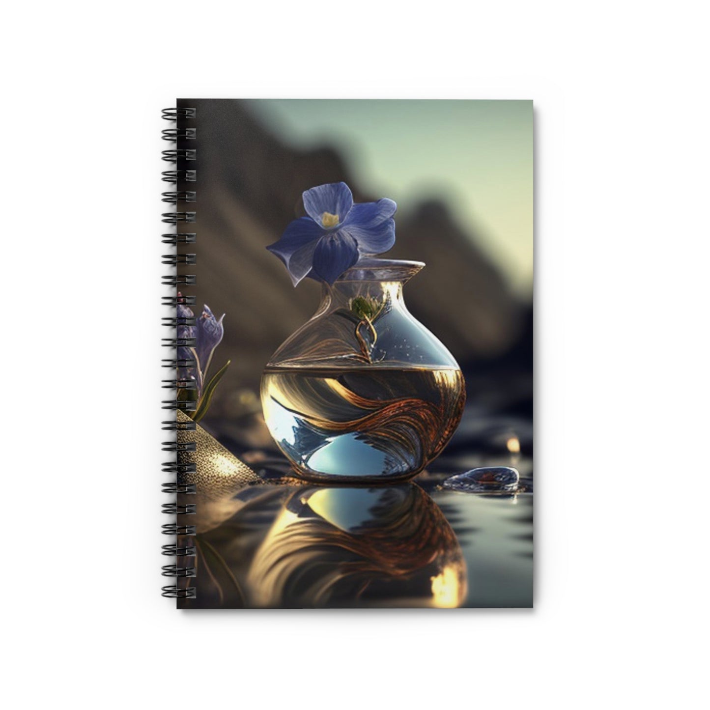 Spiral Notebook - Ruled Line The Bluebell 1