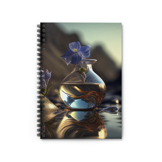 Spiral Notebook - Ruled Line The Bluebell 1