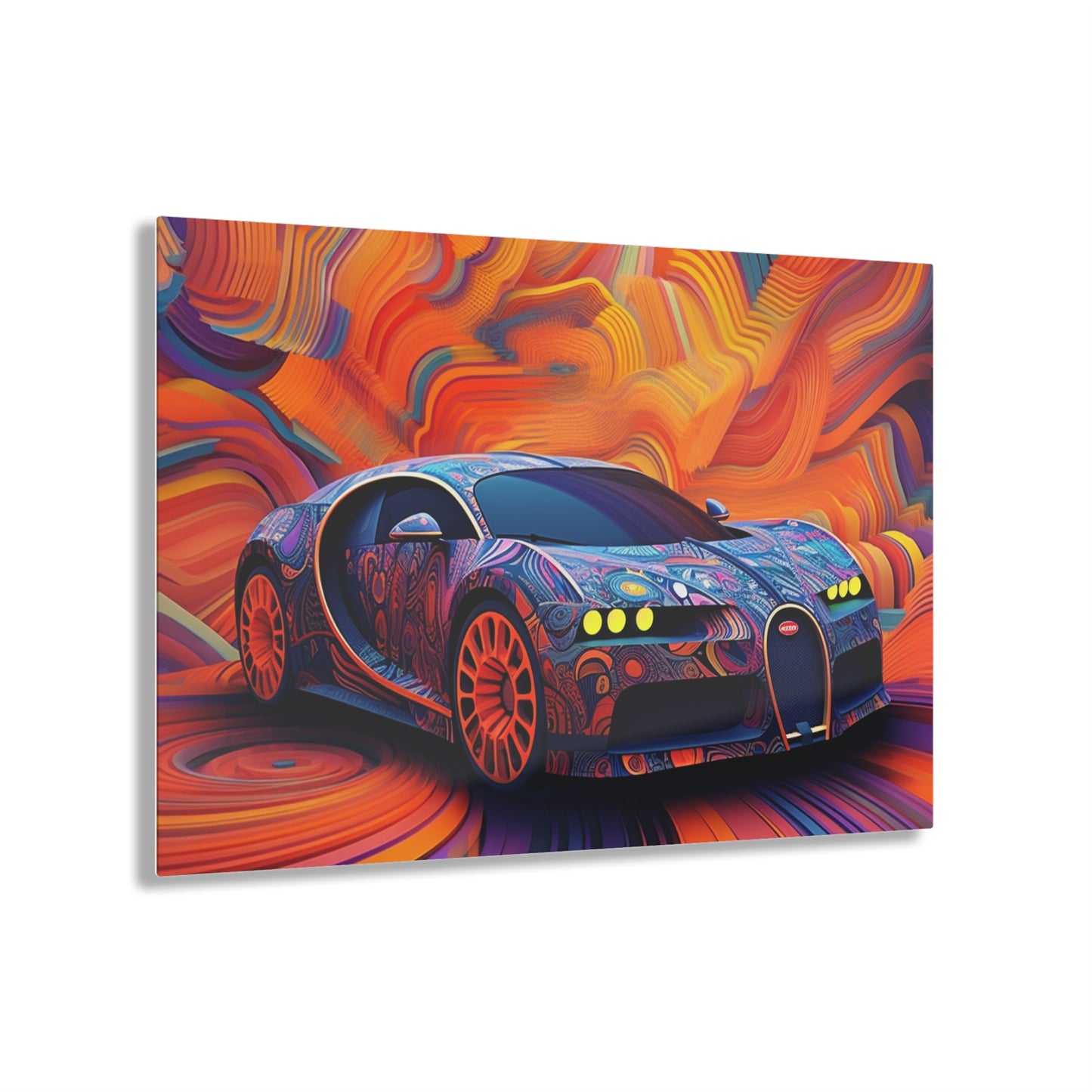 Acrylic Prints Bugatti Abstract Concept 4