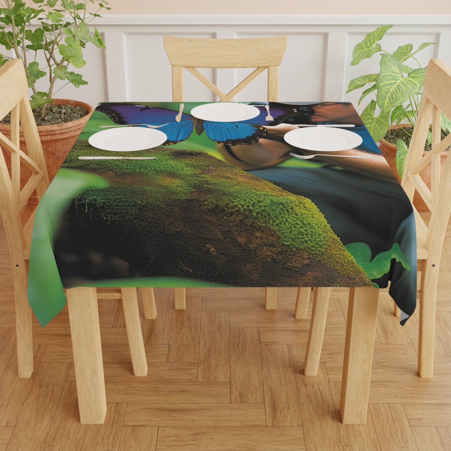 Tablecloth Jungle Butterfly 4
