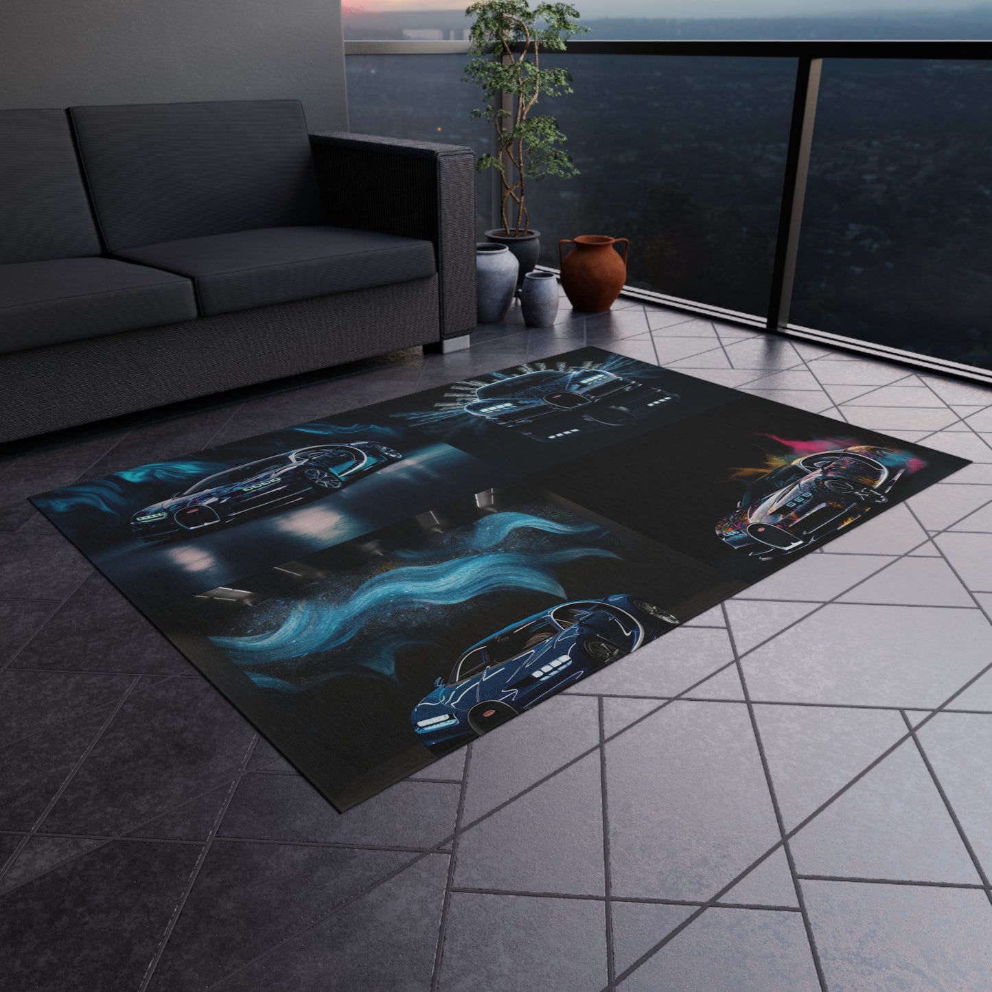 Outdoor Rug  Hyper Bugatti 5