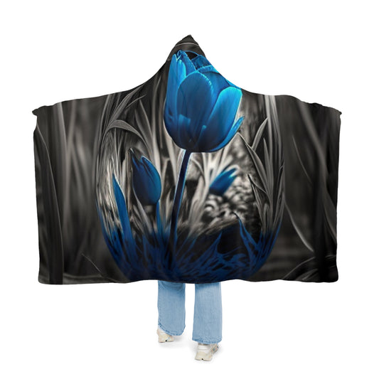 Snuggle Hooded Blanket Tulip Blue 3