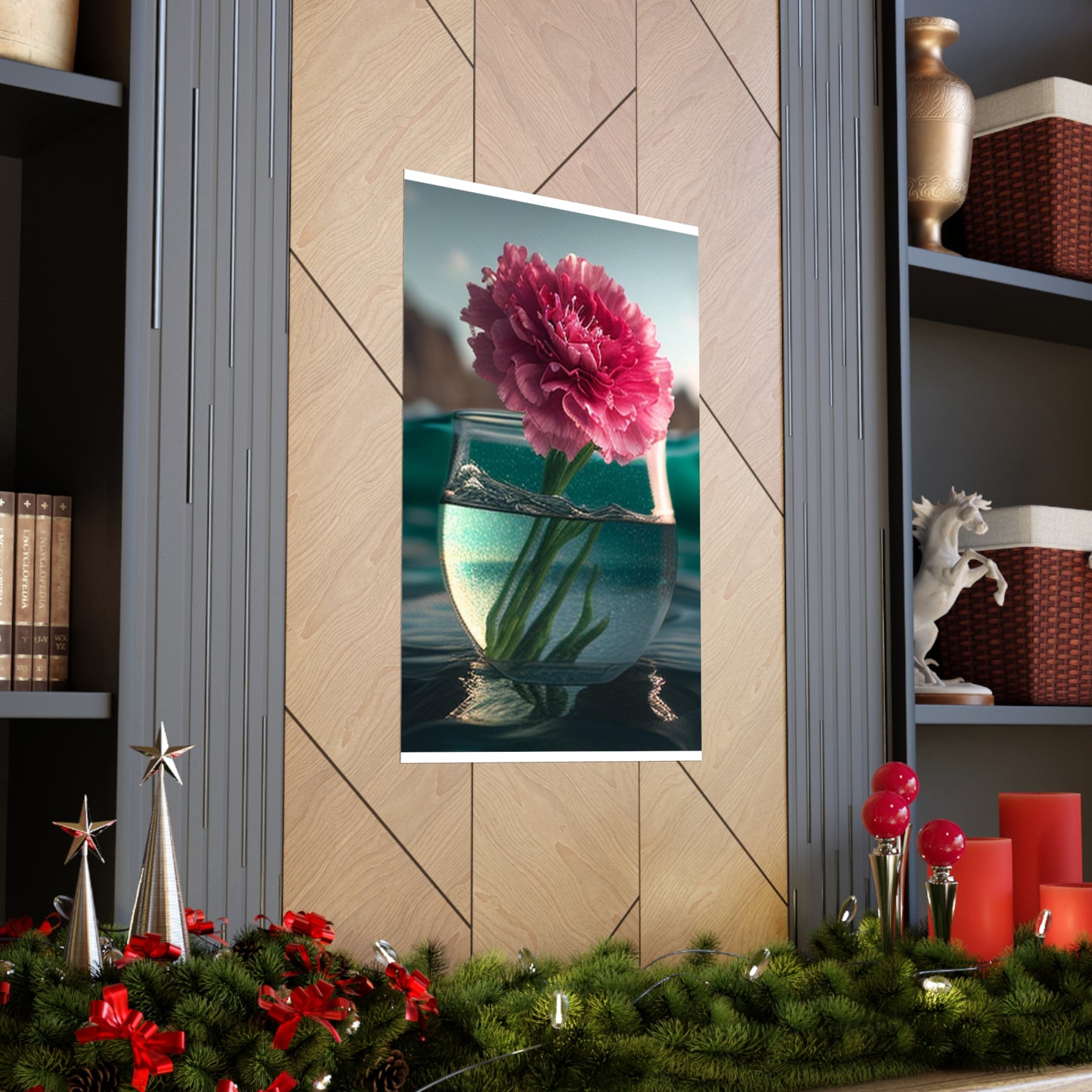 Premium Matte Vertical Posters Carnation 1