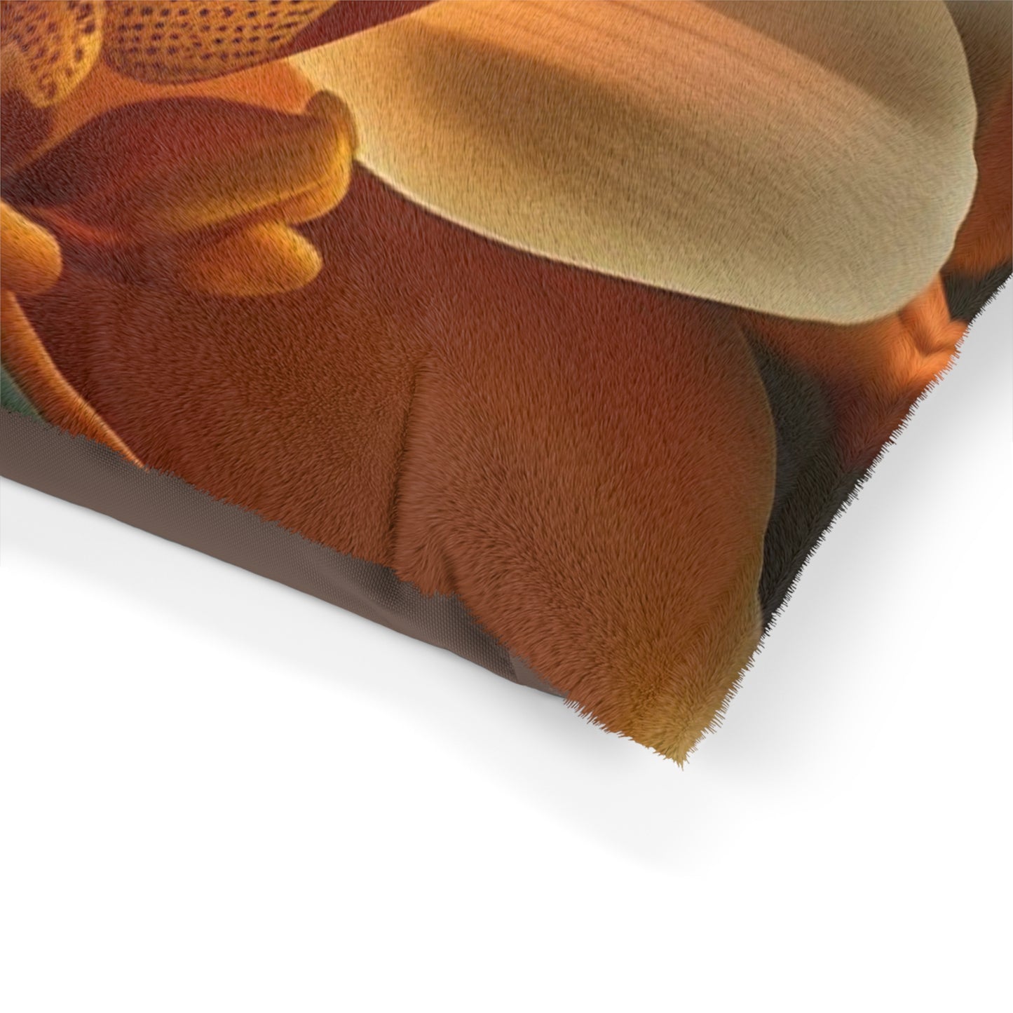 Pet Bed Orange Orchid 4