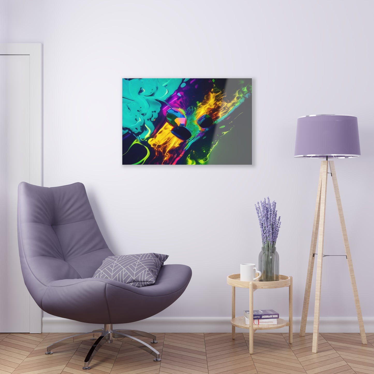 Acrylic Prints Florescent Glow 4