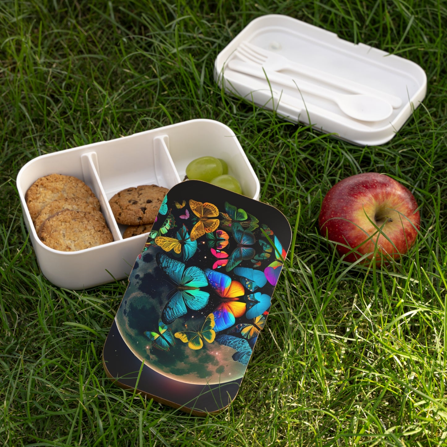 Bento Lunch Box Moon Butterfly 2