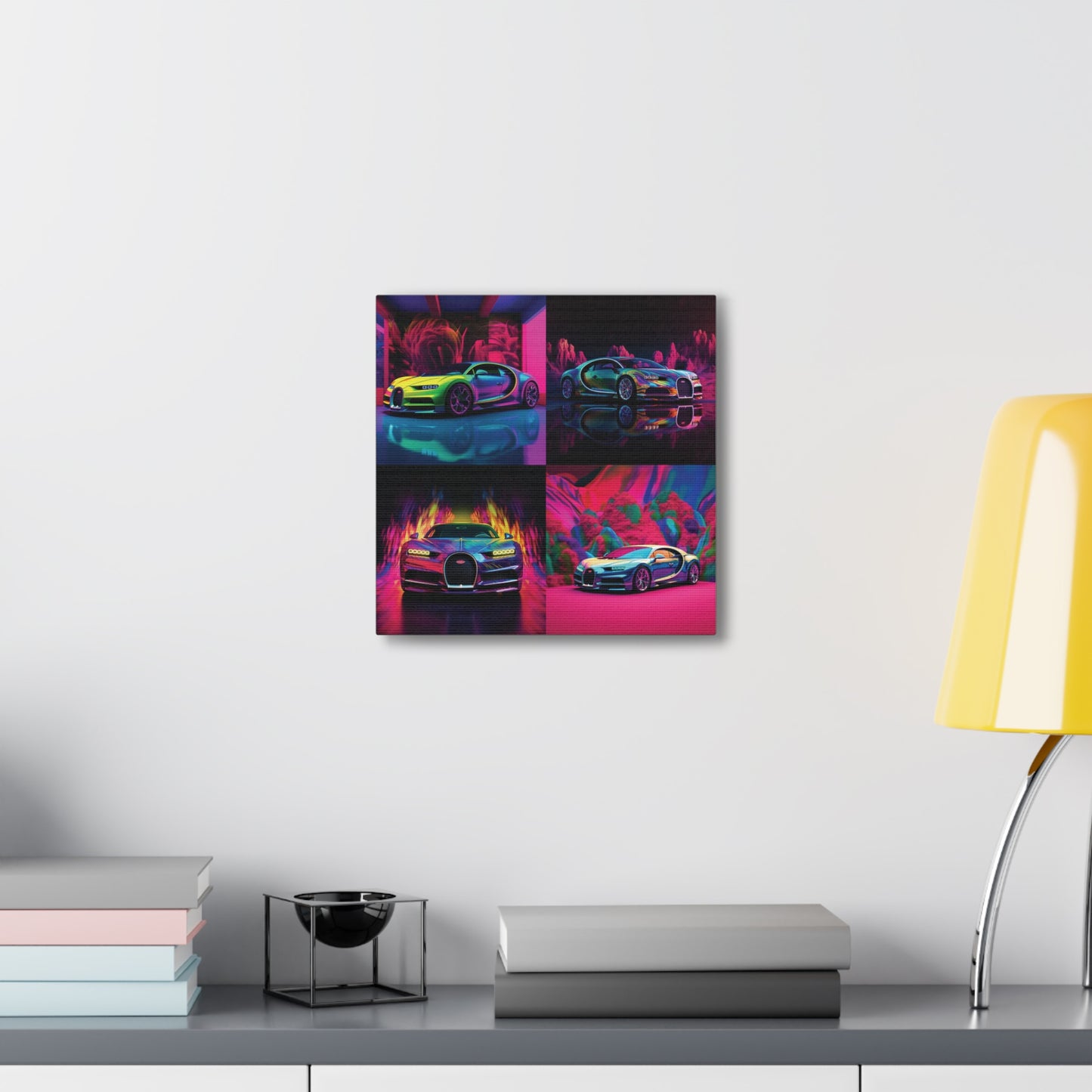 Canvas Gallery Wraps Florescent Bugatti Flair 5