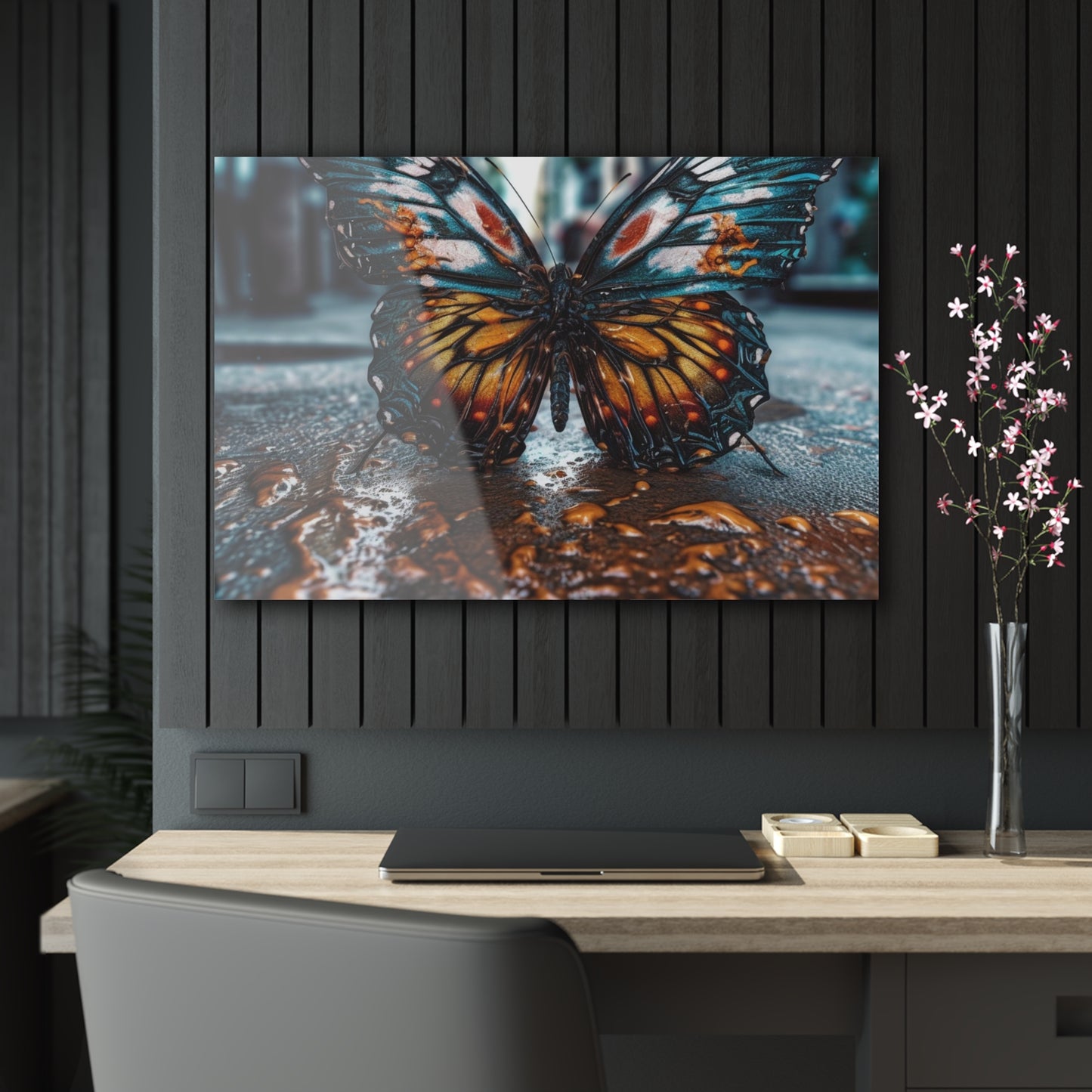 Acrylic Prints Water Butterfly Street 3