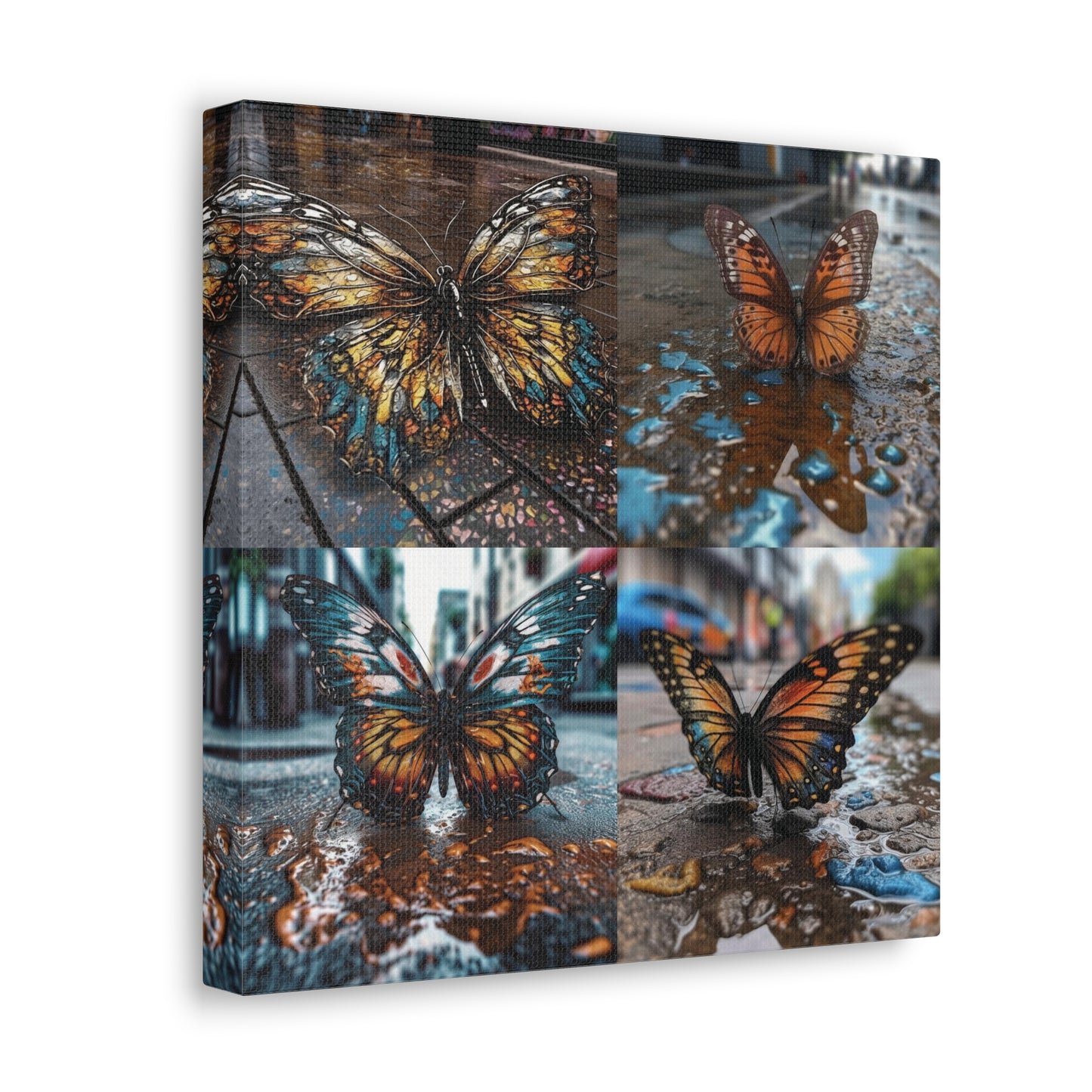 Canvas Gallery Wraps Water Butterfly Street 5