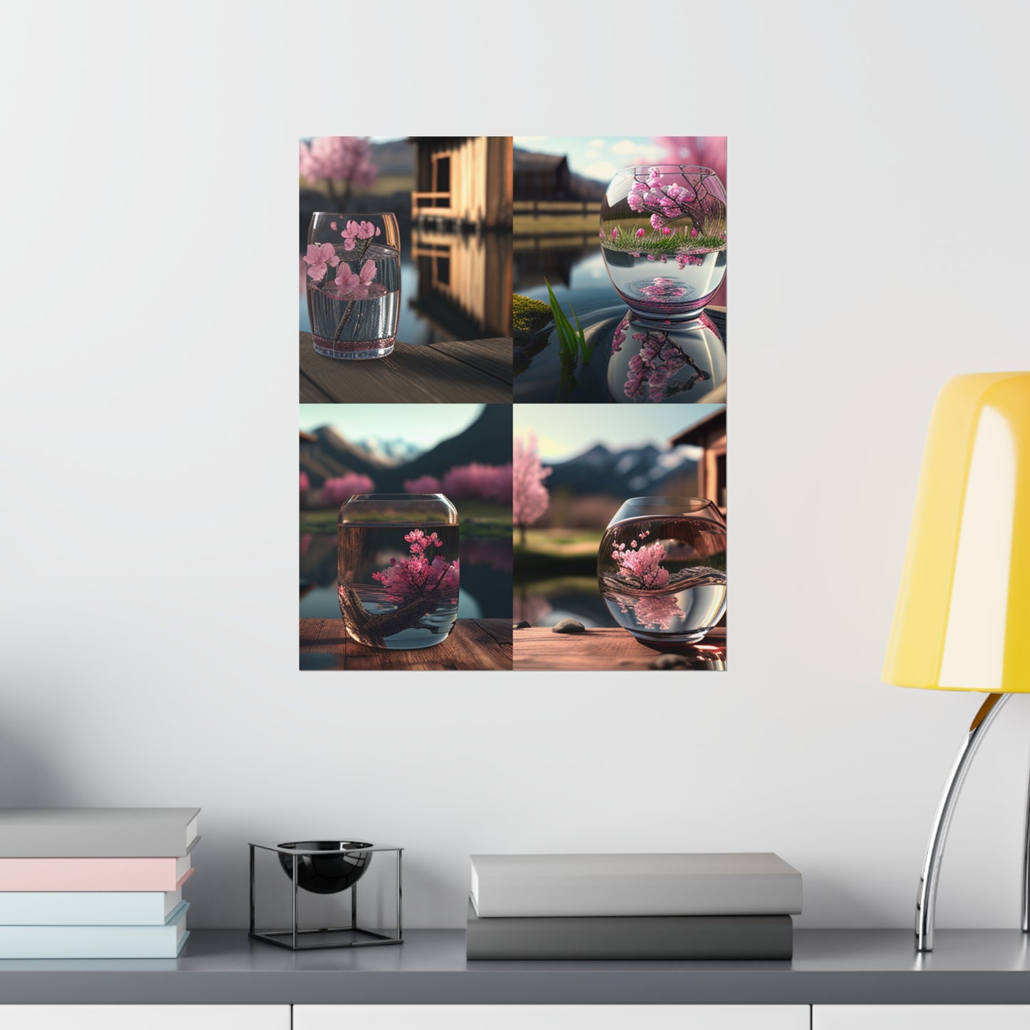 Premium Matte Vertical Posters Cherry Blossom 5