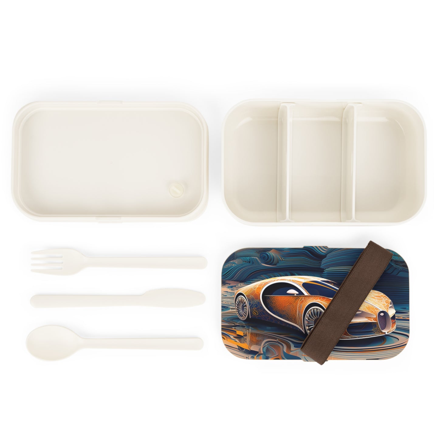 Bento Lunch Box Bugatti Abstract Flair 1