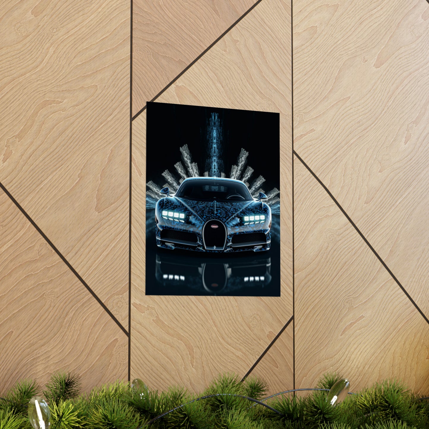 Premium Matte Vertical Posters Hyper Bugatti 2