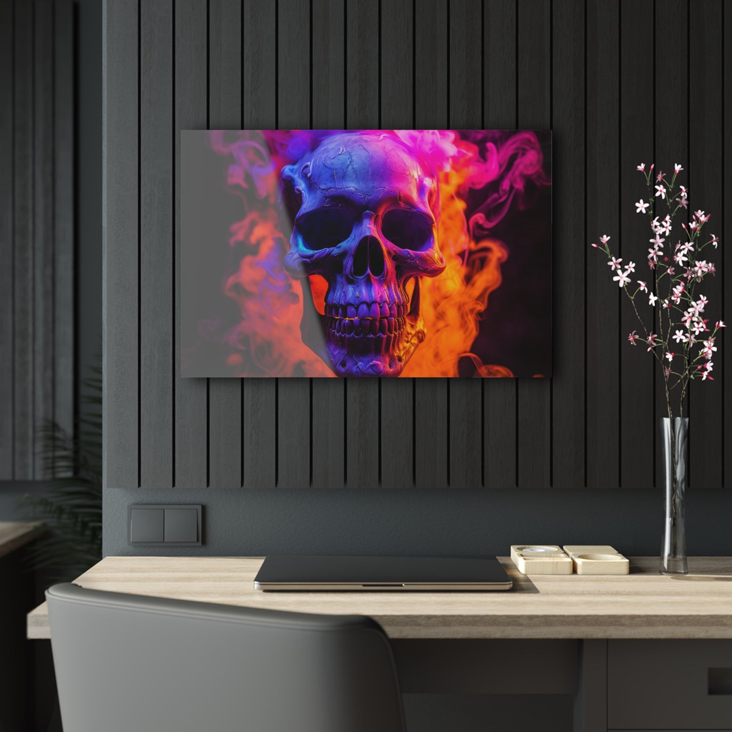 Acrylic Prints Macro Skull 4