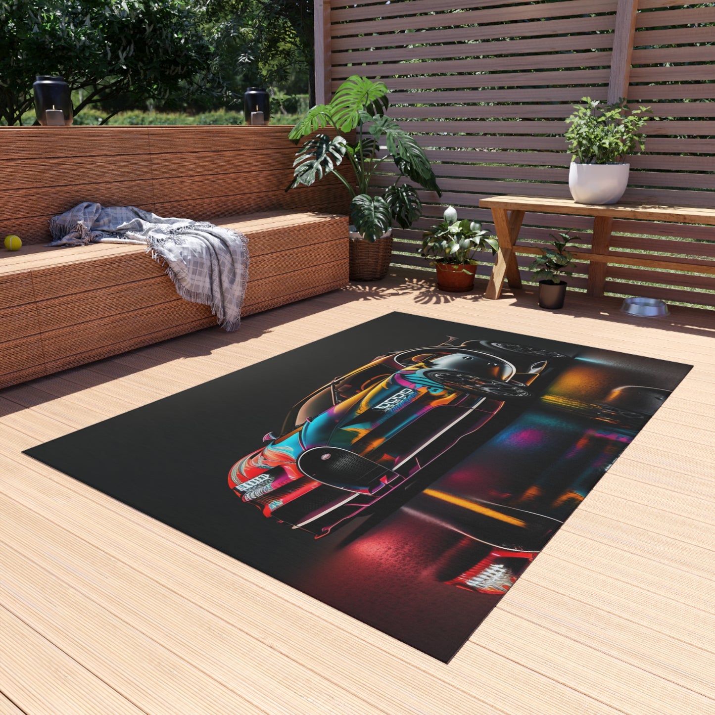 Outdoor Rug  Bugatti Chiron Super 2