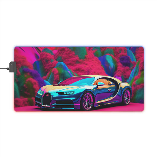 LED Gaming Mouse Pad Florescent Bugatti Flair 4