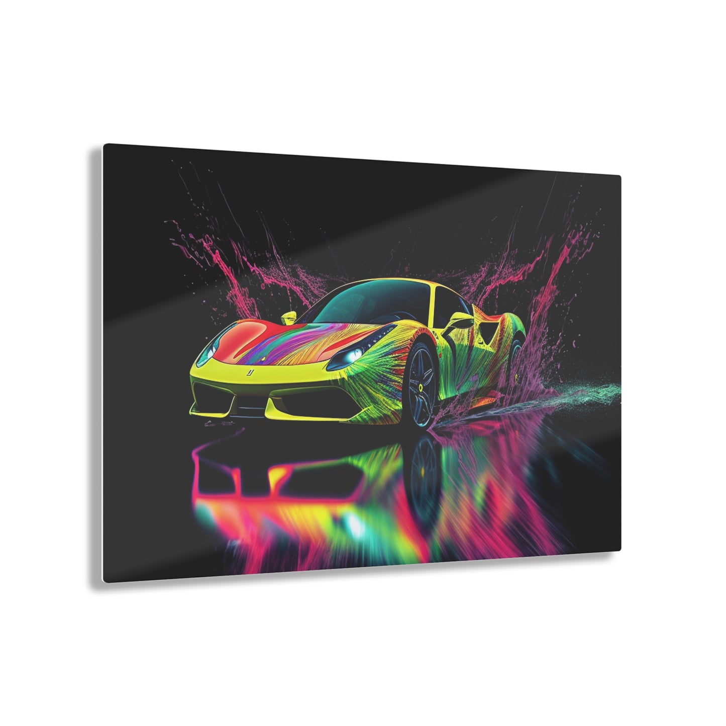 Acrylic Prints Ferrari Fusion Water 2