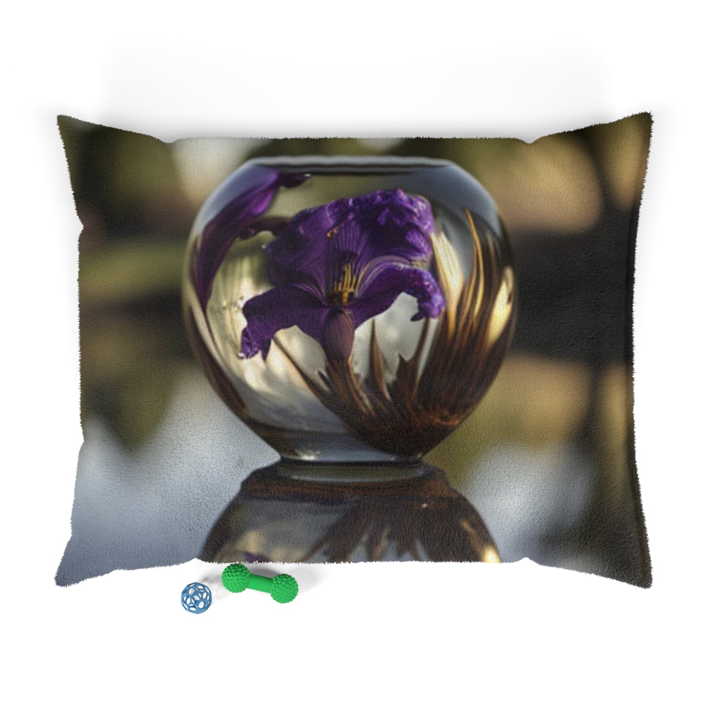 Pet Bed Purple Iris in a vase 2