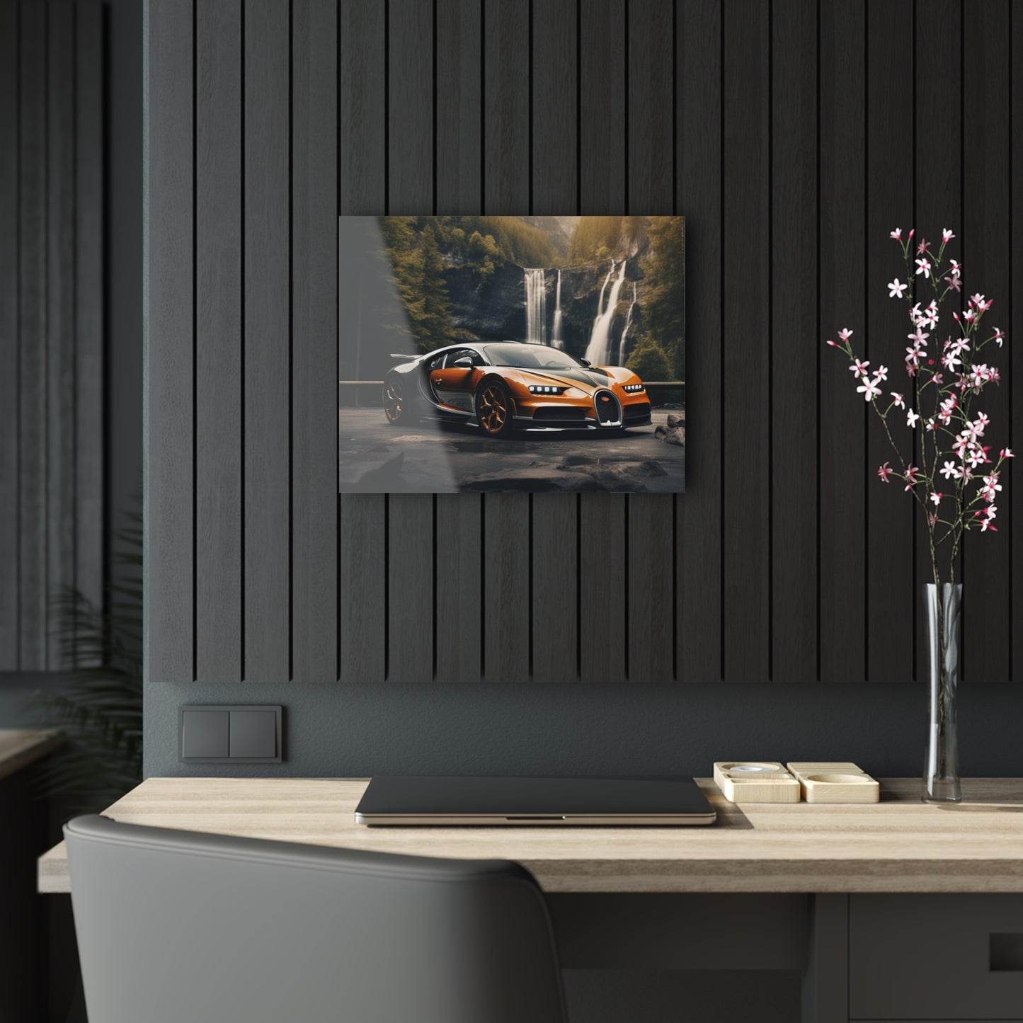 Acrylic Prints Bugatti Waterfall 3