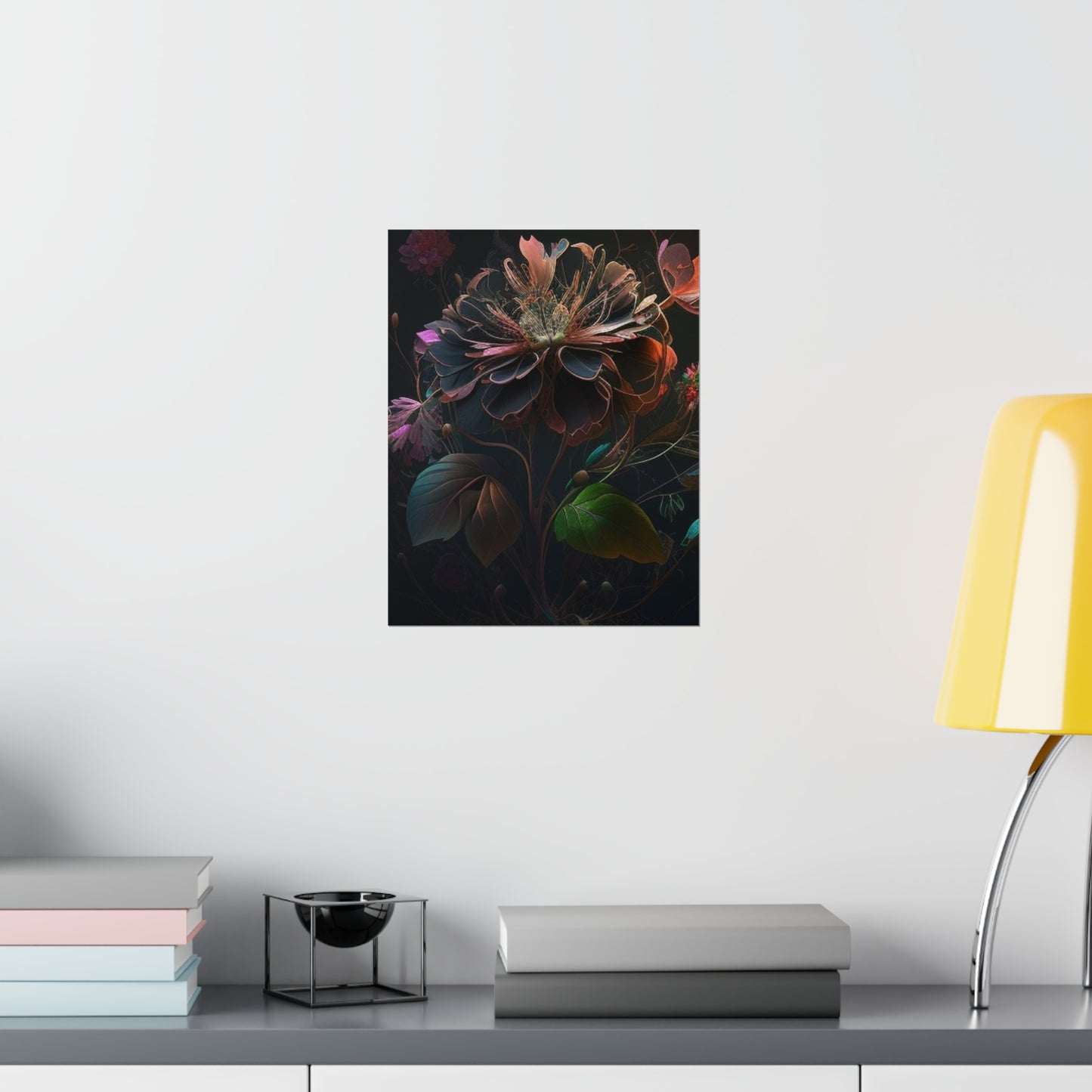 Premium Matte Vertical Posters Flower Arangment 2