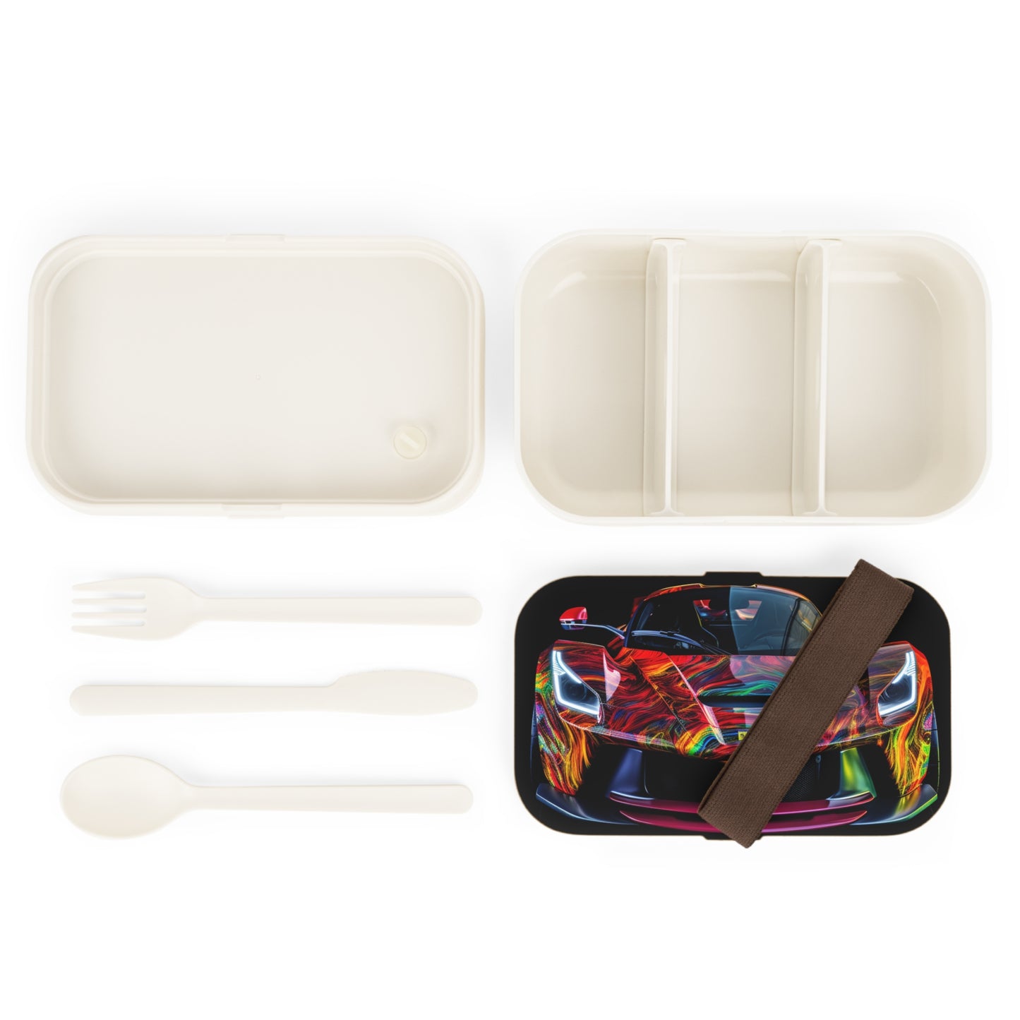 Bento Lunch Box Ferrari Neon 3