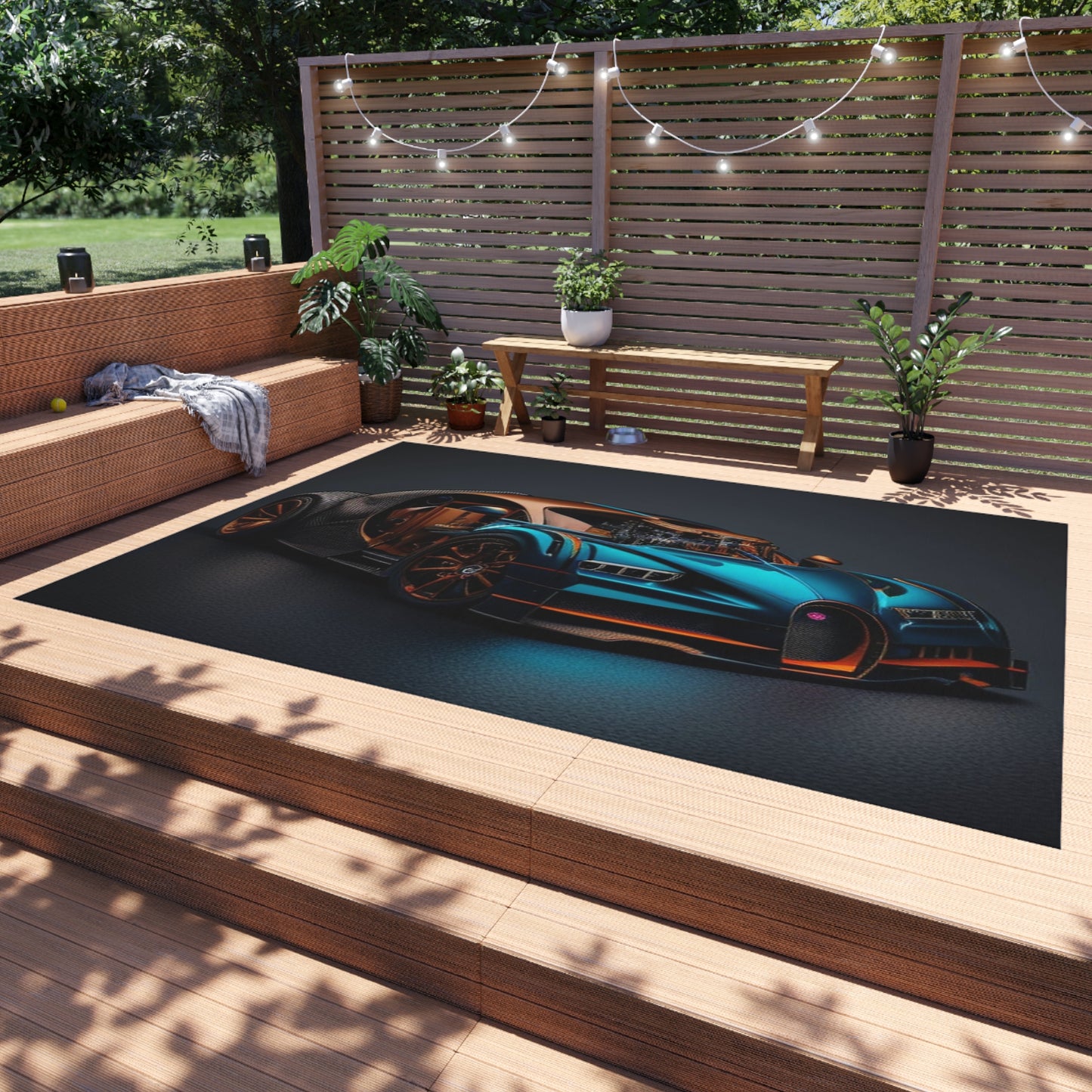 Outdoor Rug  Bugatti Blue 4