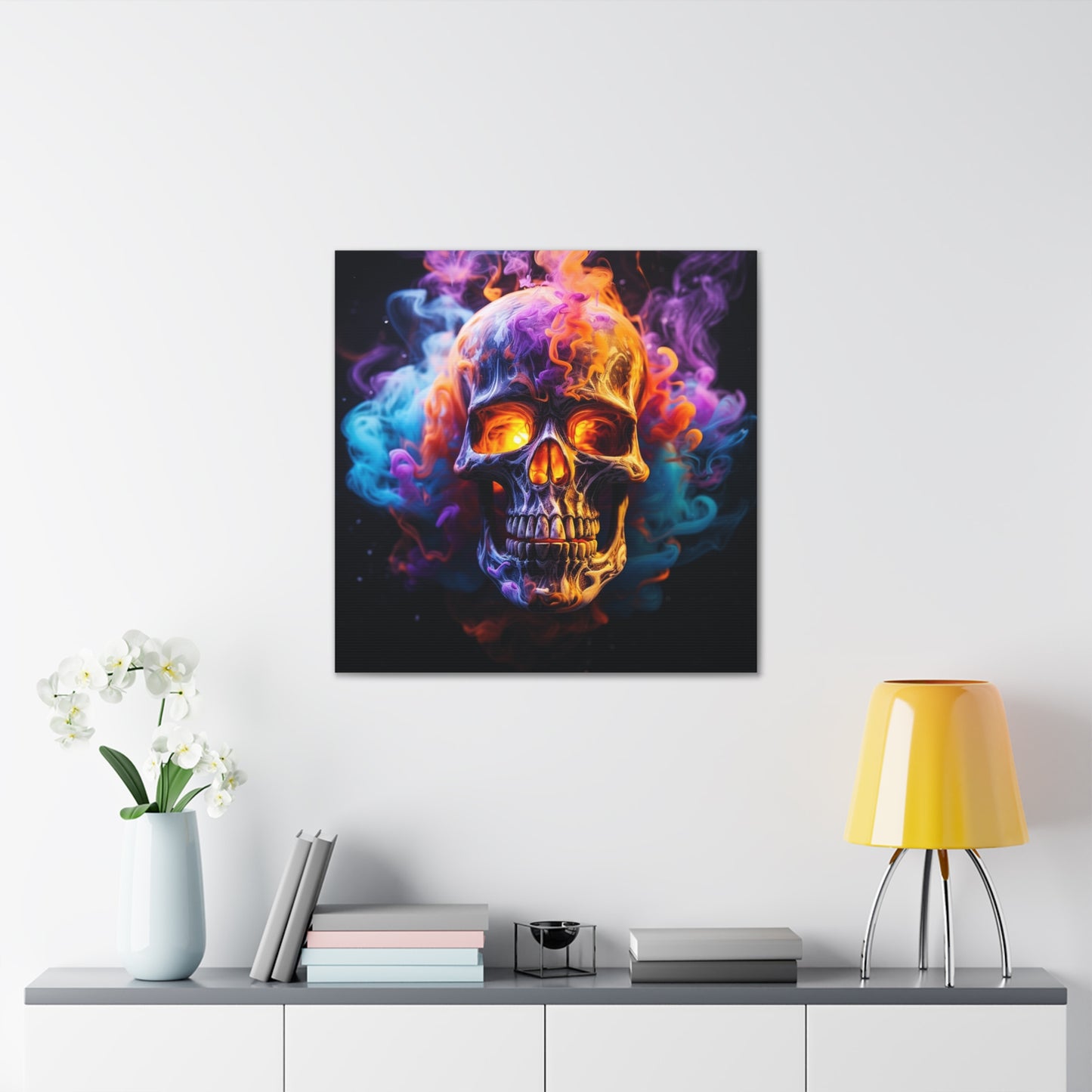 Canvas Gallery Wraps Macro Skull 2