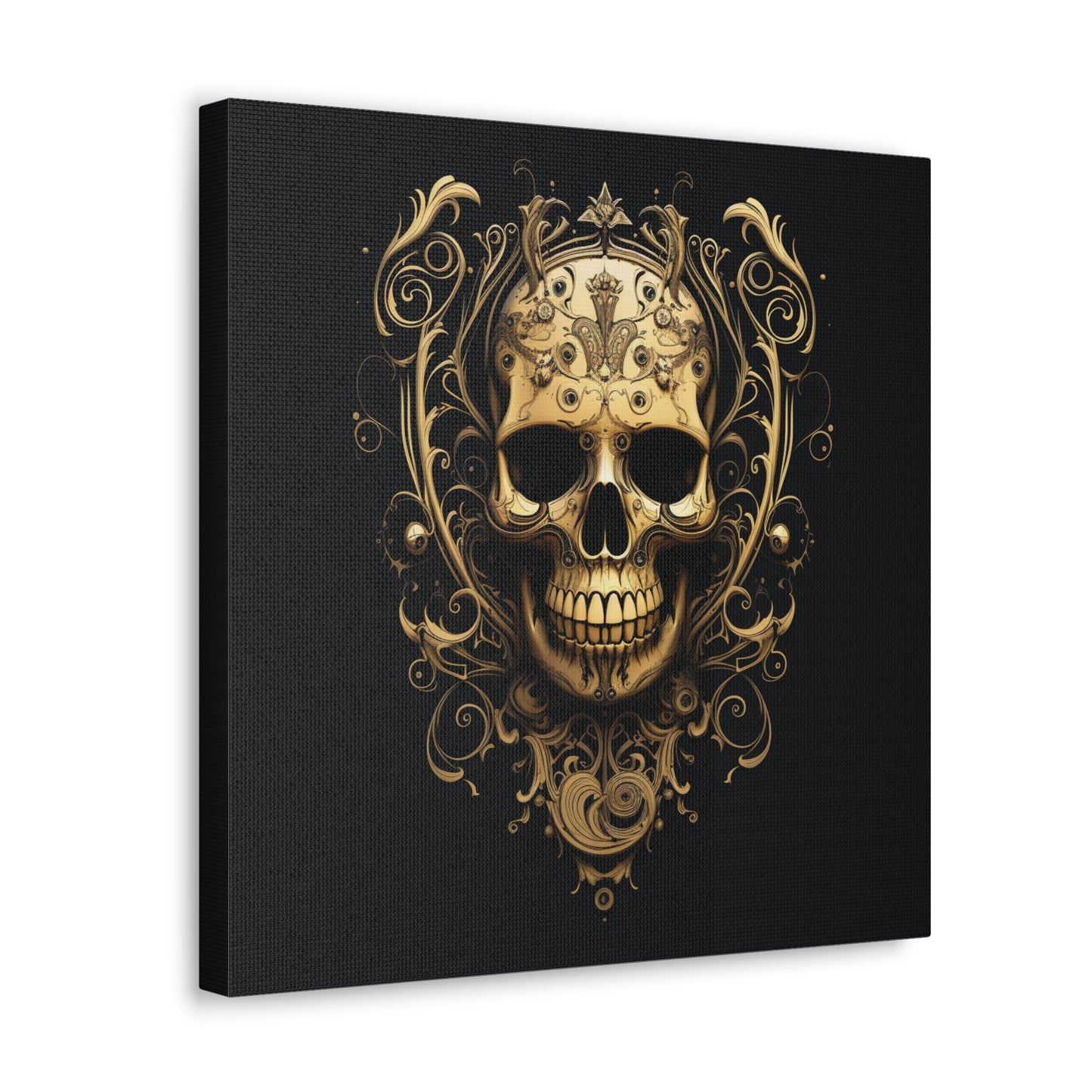 Canvas Gallery Wraps Skull Treble Clef 3