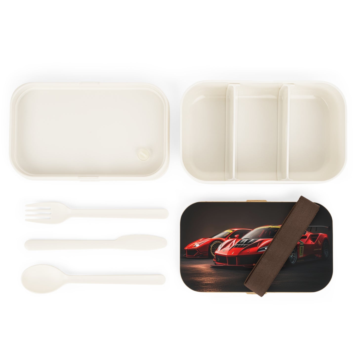 Bento Lunch Box Ferrari Red 4