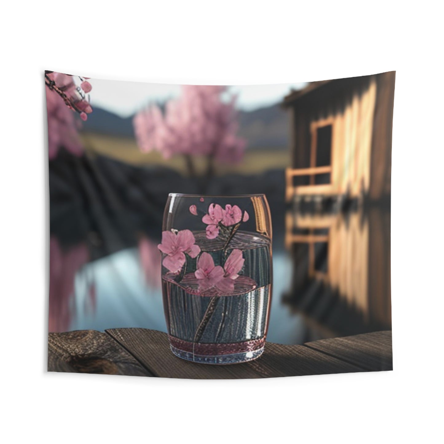 Indoor Wall Tapestries Cherry Blossom 1