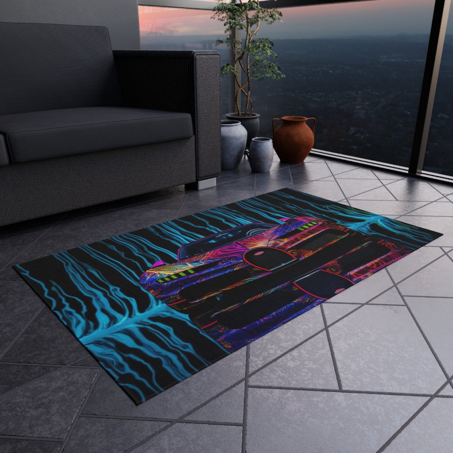 Outdoor Rug  Bugatti Water 3