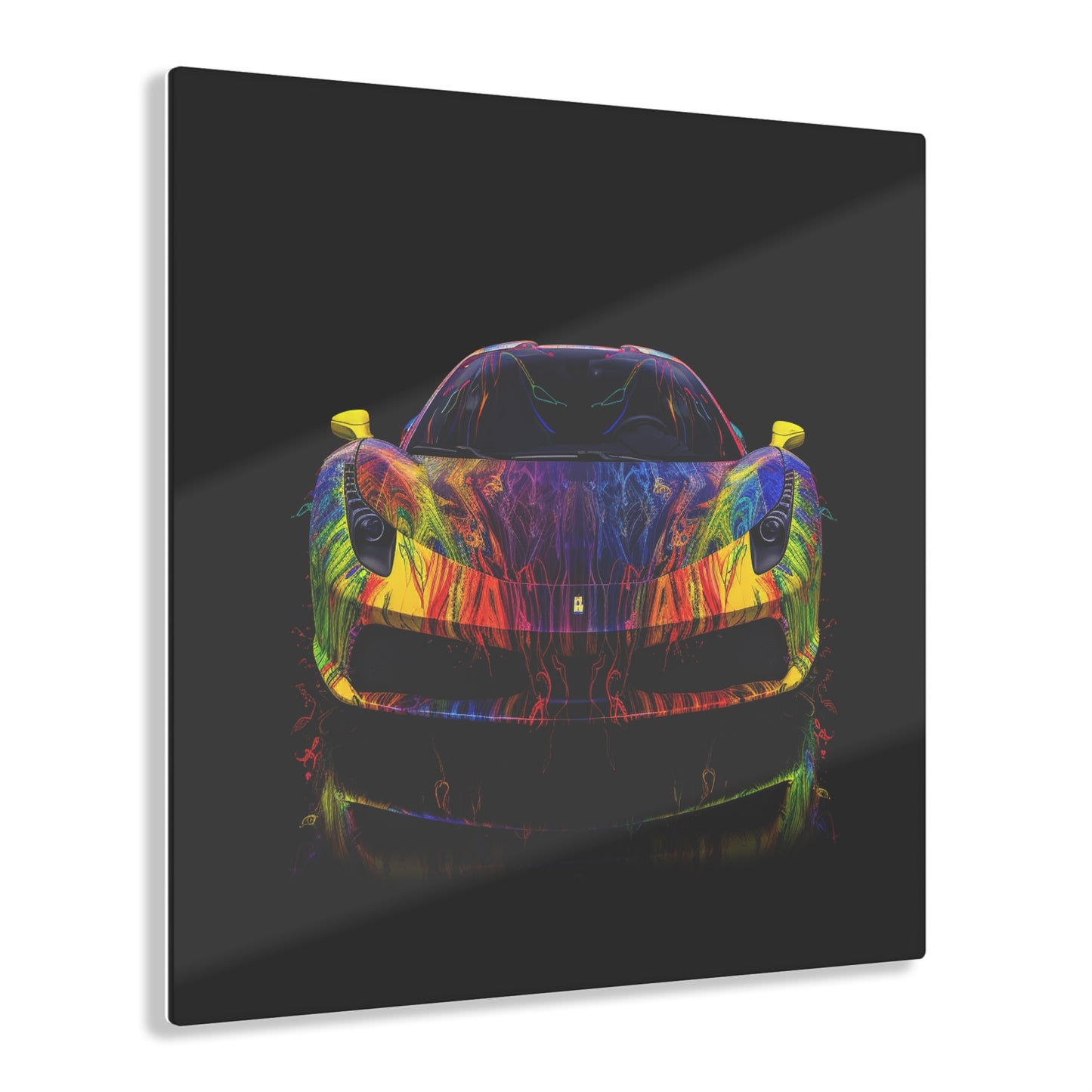 Acrylic Prints Ferrari Color 2