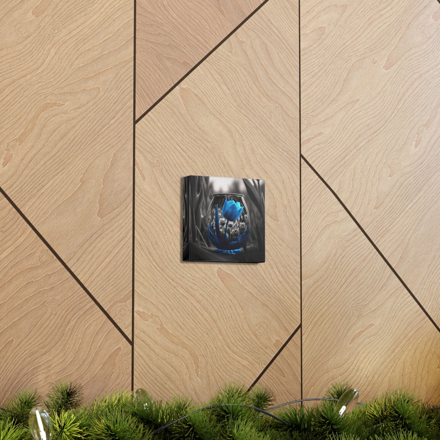 Canvas Gallery Wraps Tulip Blue 4