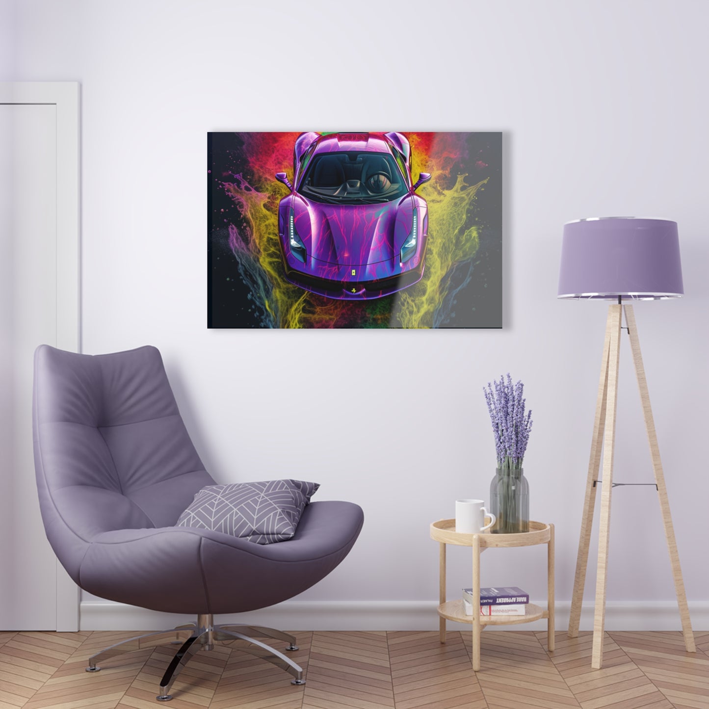 Acrylic Prints Farrari Water 3