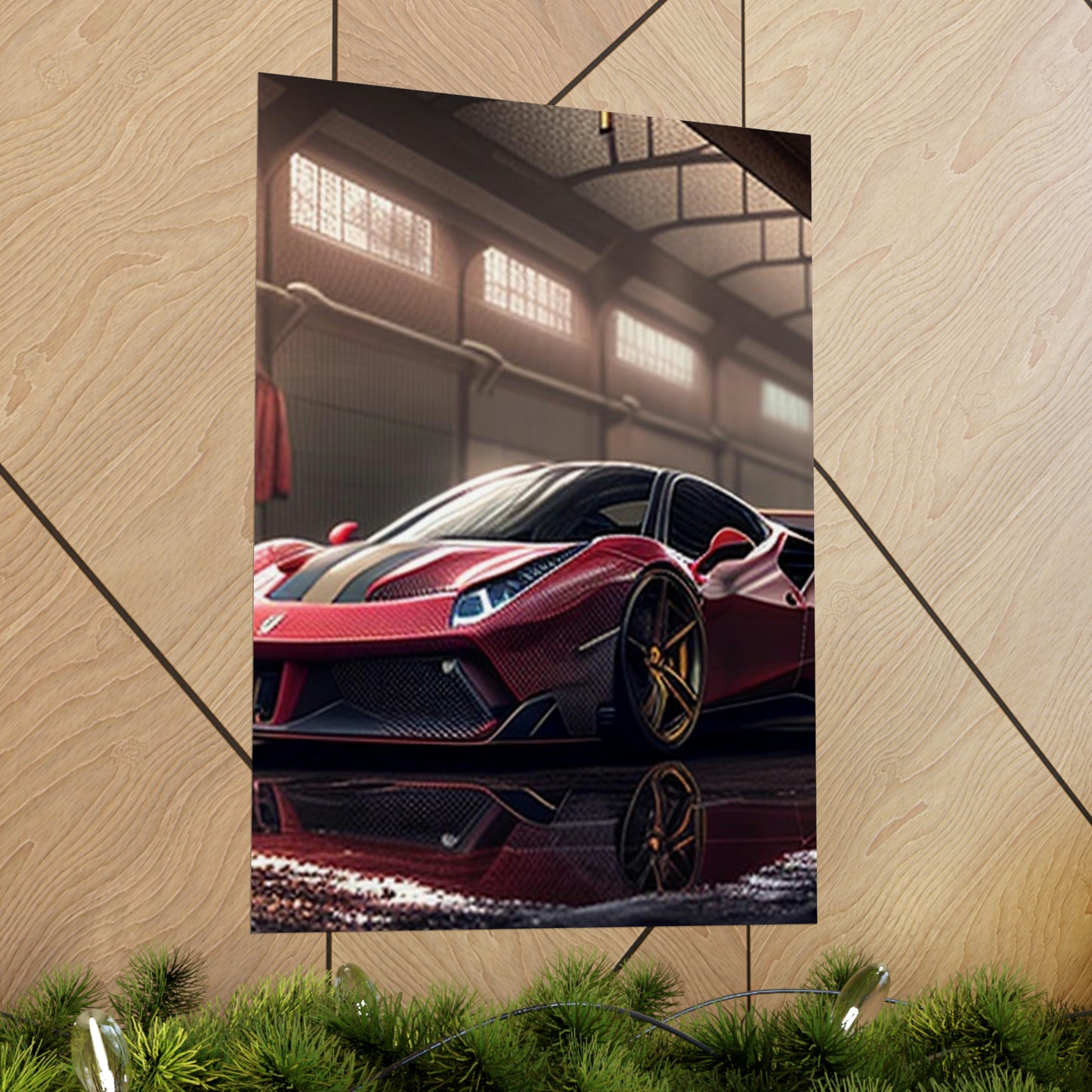 Premium Matte Vertical Posters Ferrari Hyper 4