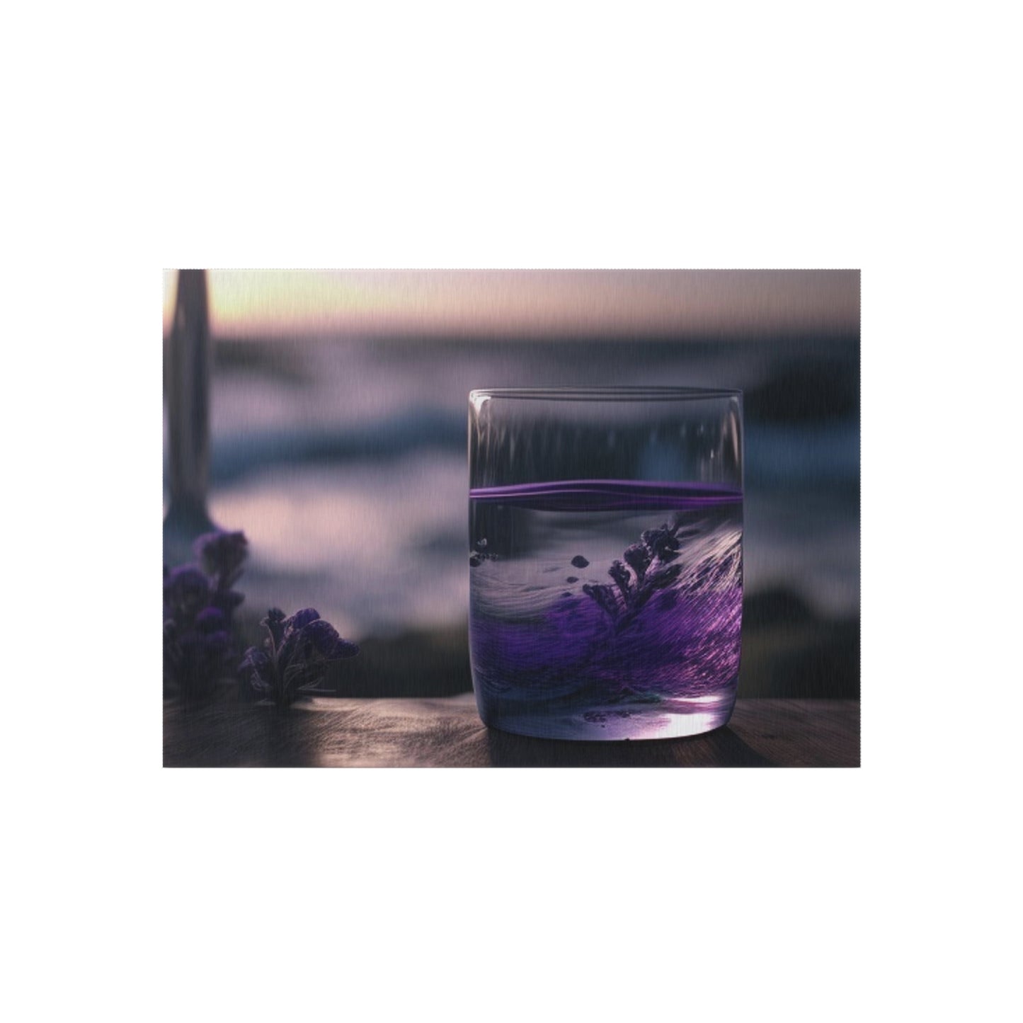 Outdoor Rug  Lavender in a vase 4