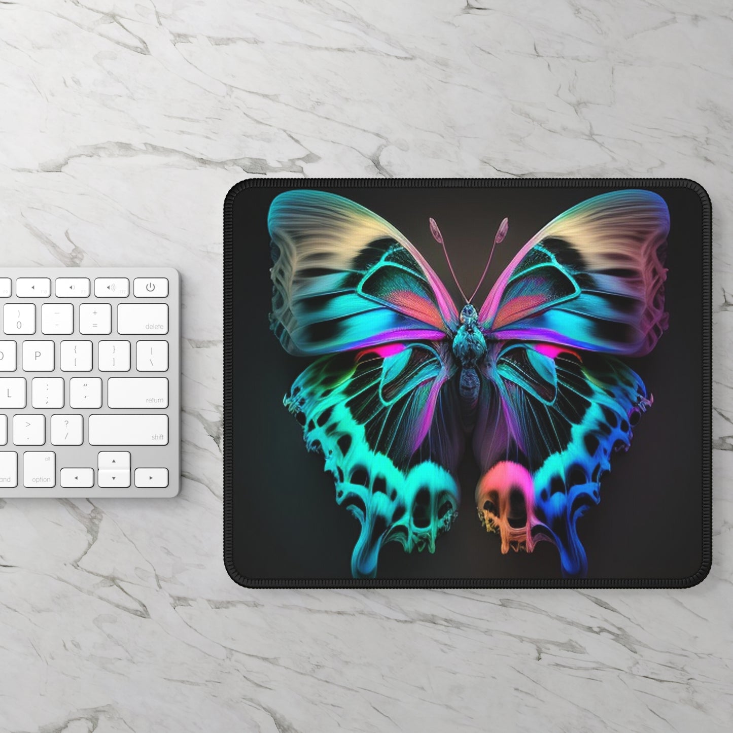 Gaming Mouse Pad  Neon Butterfly Fusion 2