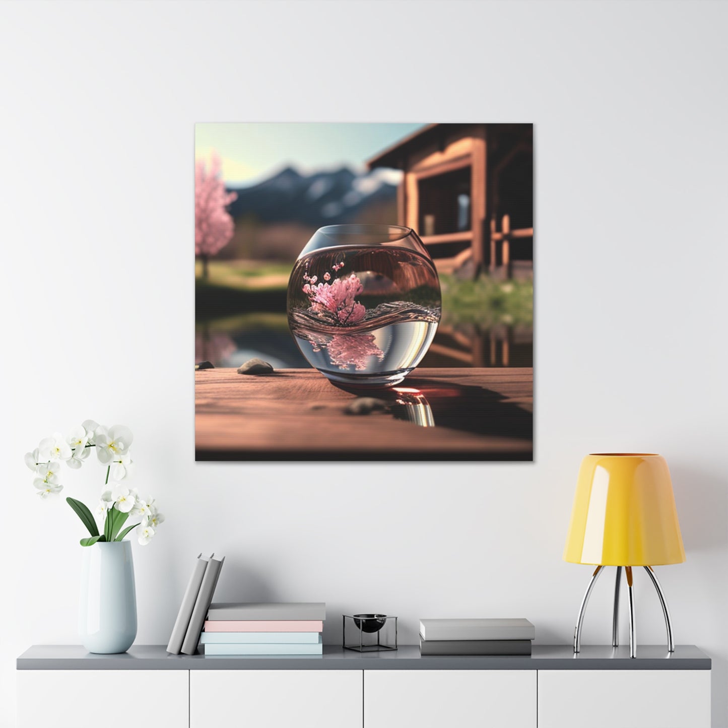 Canvas Gallery Wraps Cherry Blossom 4