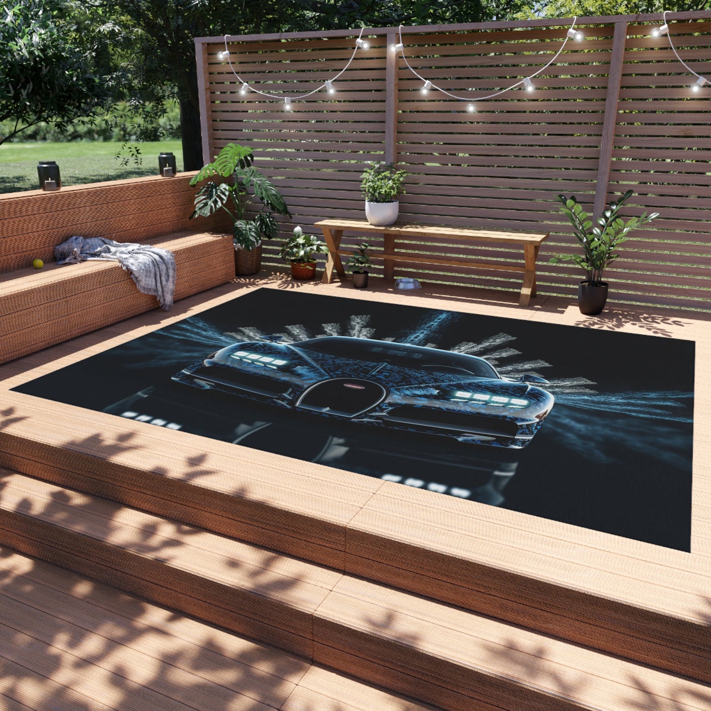 Outdoor Rug  Hyper Bugatti 2