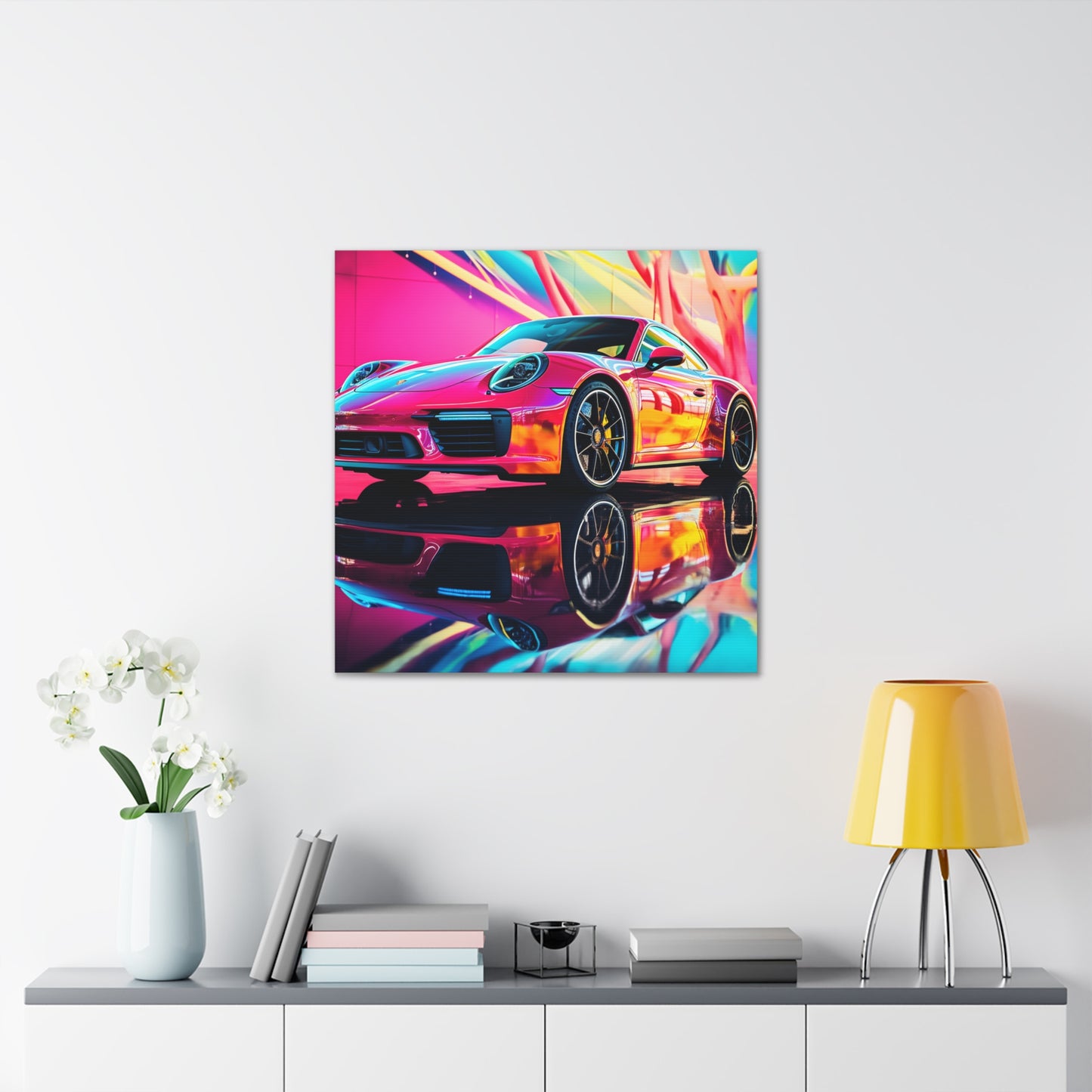 Canvas Gallery Wraps Macro Porsche 4