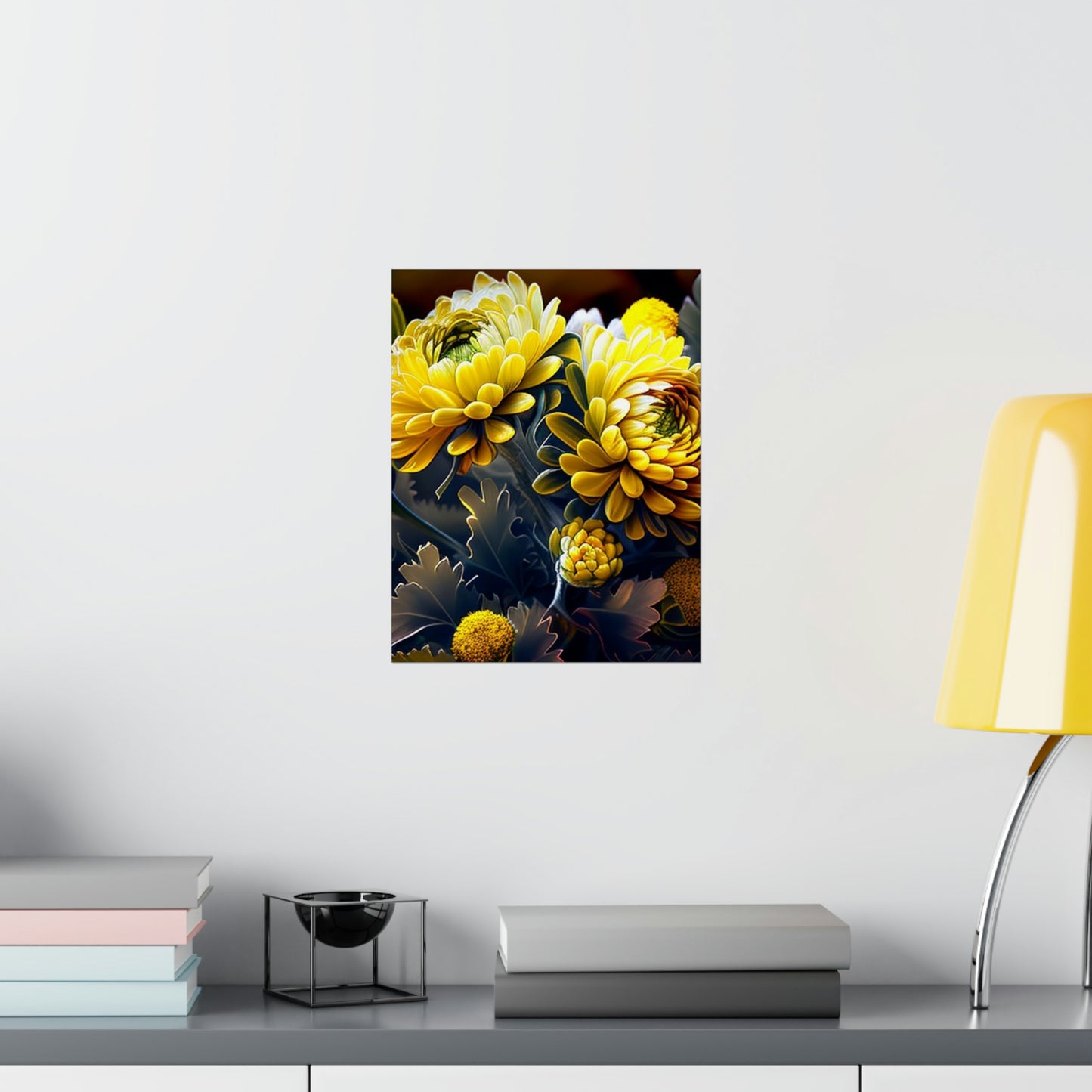 Premium Matte Vertical Posters Yellow Hermosas Flores Amarillas 3