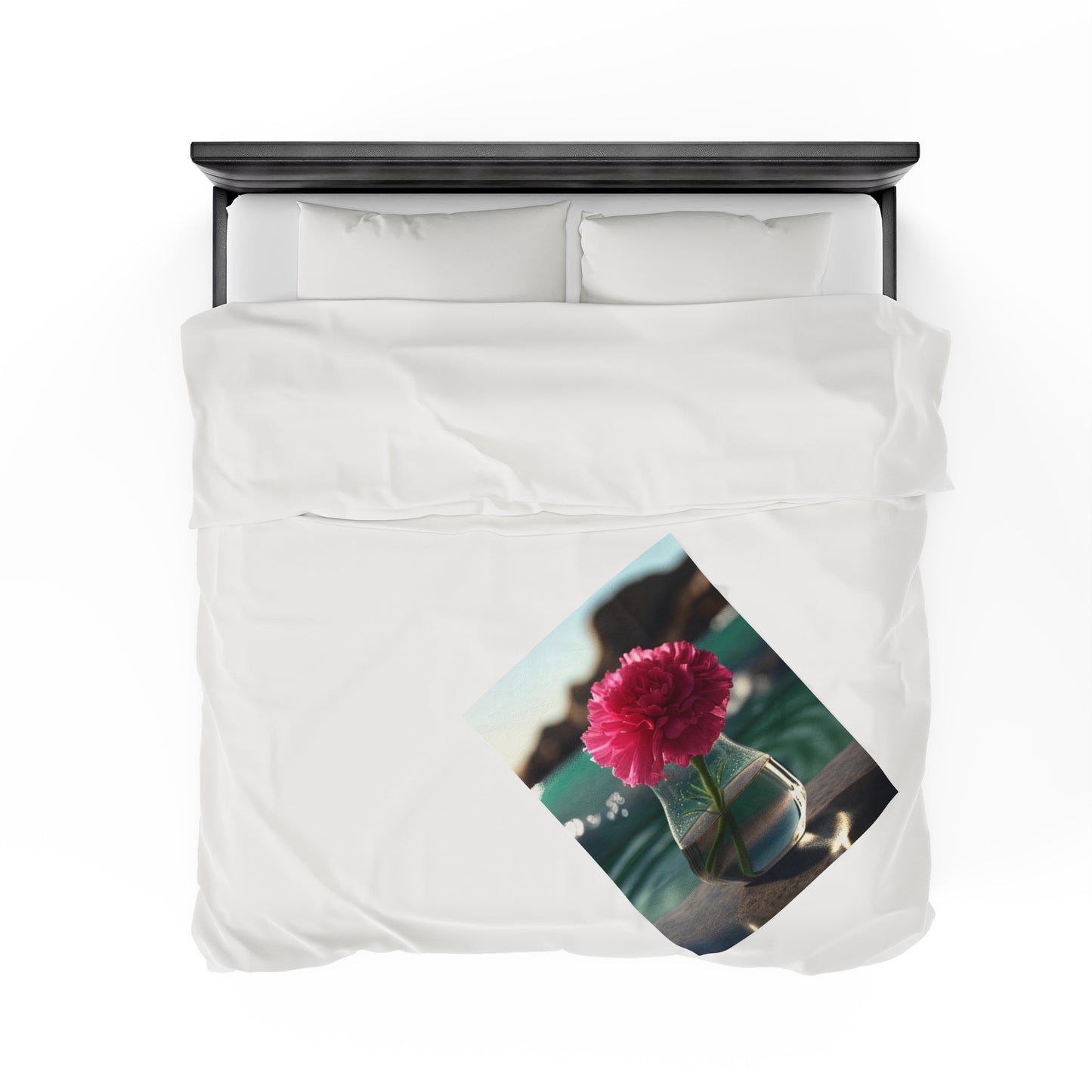 Velveteen Plush Blanket Carnation 4