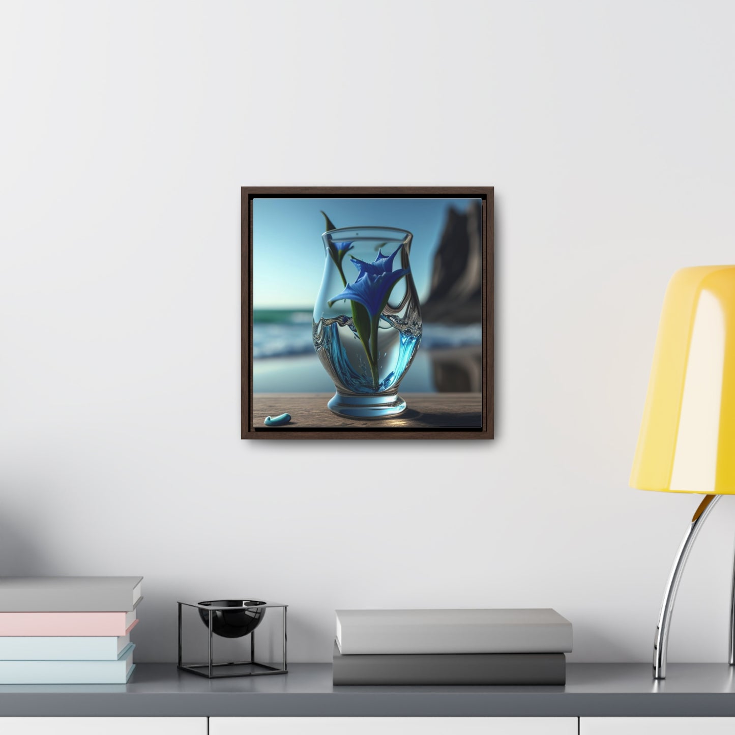 Gallery Canvas Wraps, Square Frame The Bluebell 2