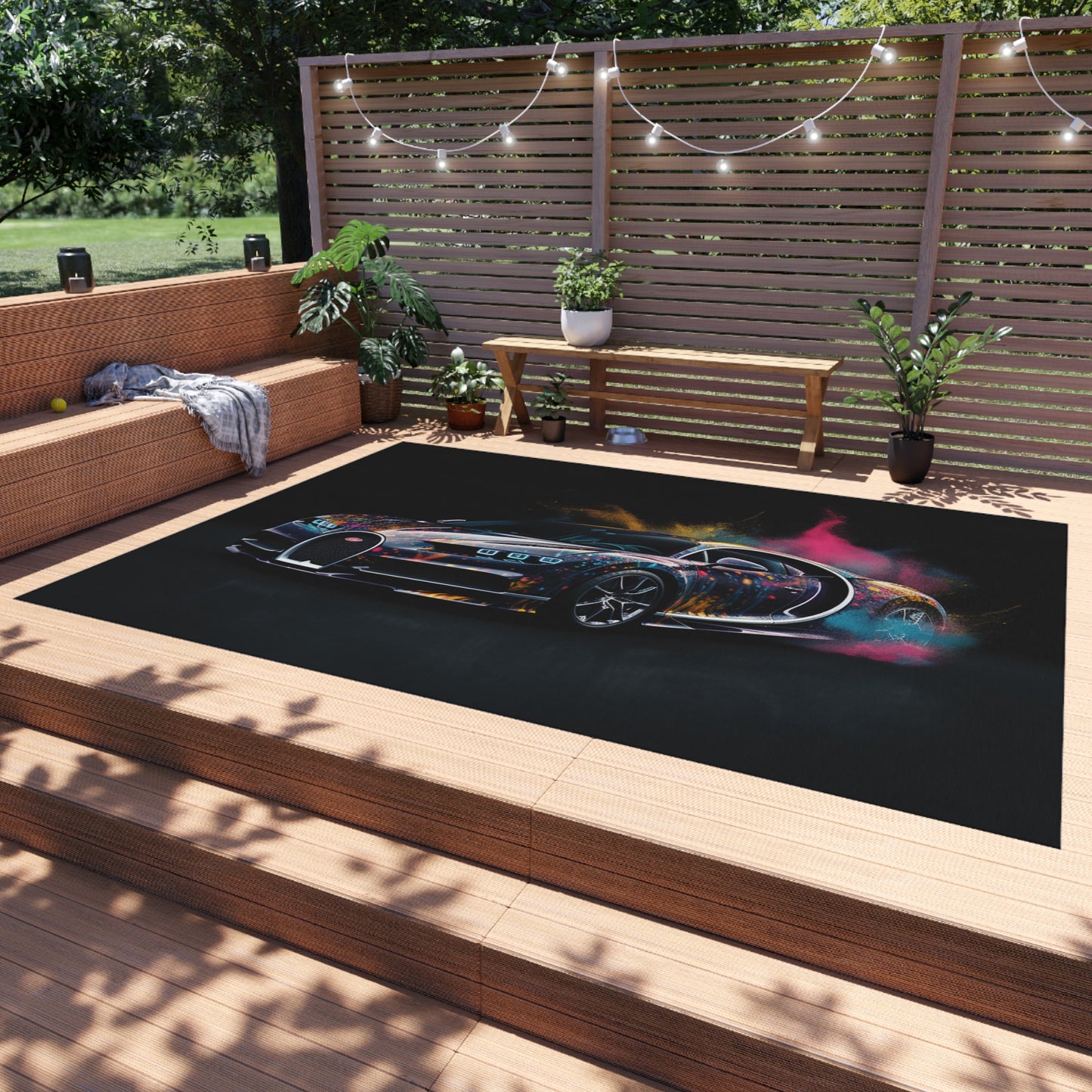 Outdoor Rug  Hyper Bugatti 4