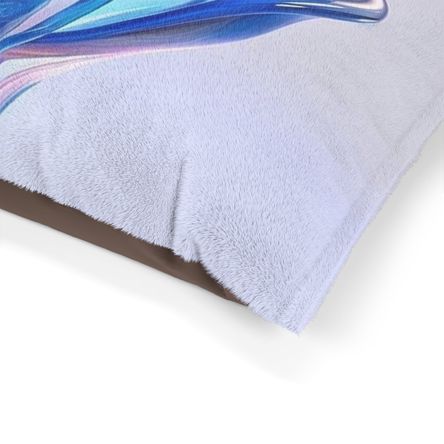 Pet Bed Pink & Blue Tulip Rose 2